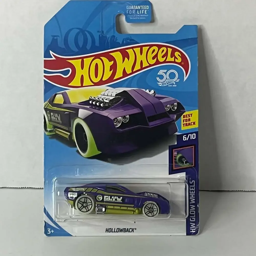 2018 Hot Wheels HW Glow Wheels Hollowback Treasure Hunt 6/10